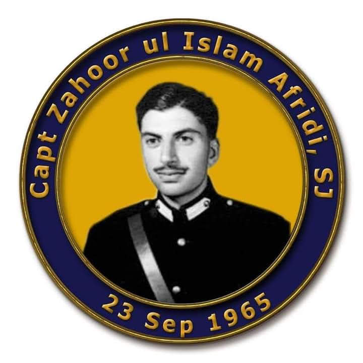 Captain Zahoor ul Islam Afridi, SJ