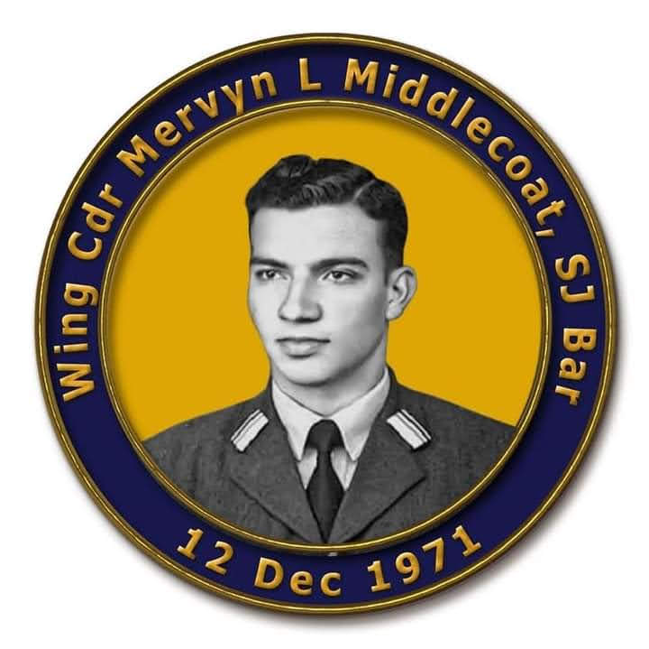 Wing Commander Mervyn Leslie Middlecoat, SJ & Bar