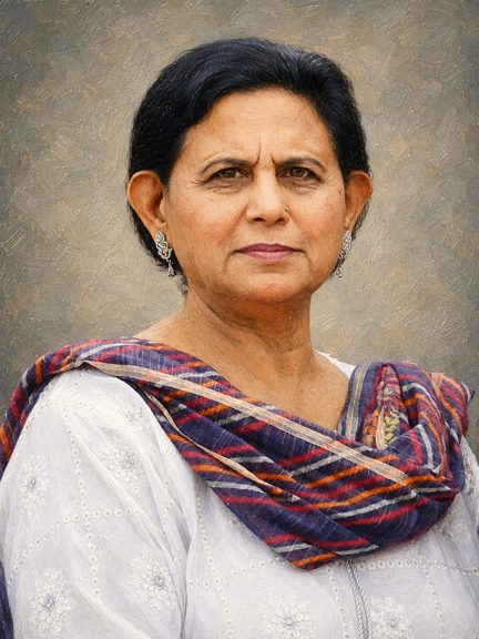 Mrs Naheed Nadeem — Director of Studies, 2014 to 2017