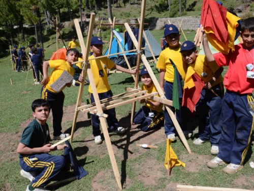 Junior School camping trip