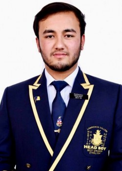 Muhammad Rizwan Haider — Head Boy 2017