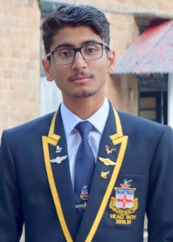 Syed Oasaja Hassan Zaidi — Head Boy 2018