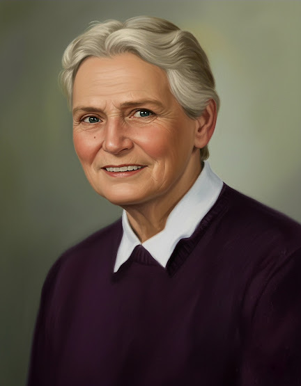 Miss Norah E Glegg — 1942 to 1959 and 1962 to 1965