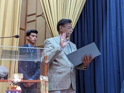 Prefectorial Board 2026–27 sworn in at Hamid Hall, Lawrence College — photo 12