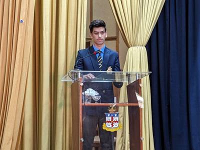Prefectorial Board 2026–27 sworn in at Hamid Hall, Lawrence College — photo 13