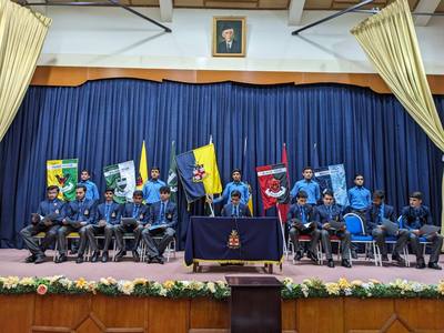 Prefectorial Board 2026–27 sworn in at Hamid Hall, Lawrence College — photo 23