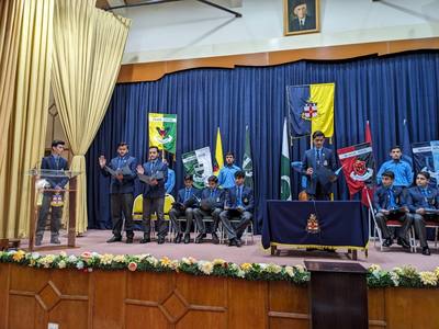 Prefectorial Board 2026–27 sworn in at Hamid Hall, Lawrence College — photo 26
