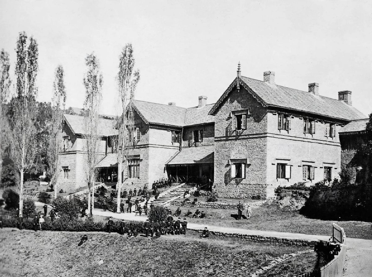The Preparatory School on the middle estate, archive photograph
