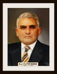 Brig S Safdar Nawab (R) (1977 - 1981)