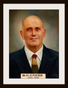 Mr H L O Flecker (1955 - 1958)