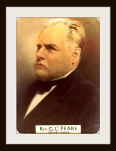 Reverend G C Peake (1874 - 1904)