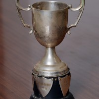 1950s - Trophy with Names of Winners: 1955 Ishtiaq Ahmad & 1957 F A Cheema